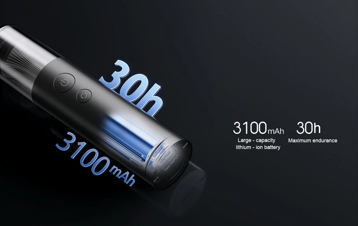 XIAOMI MIJIA Multifunctional Portable Flashlight – 1000 Lumens, 30h Battery Life
